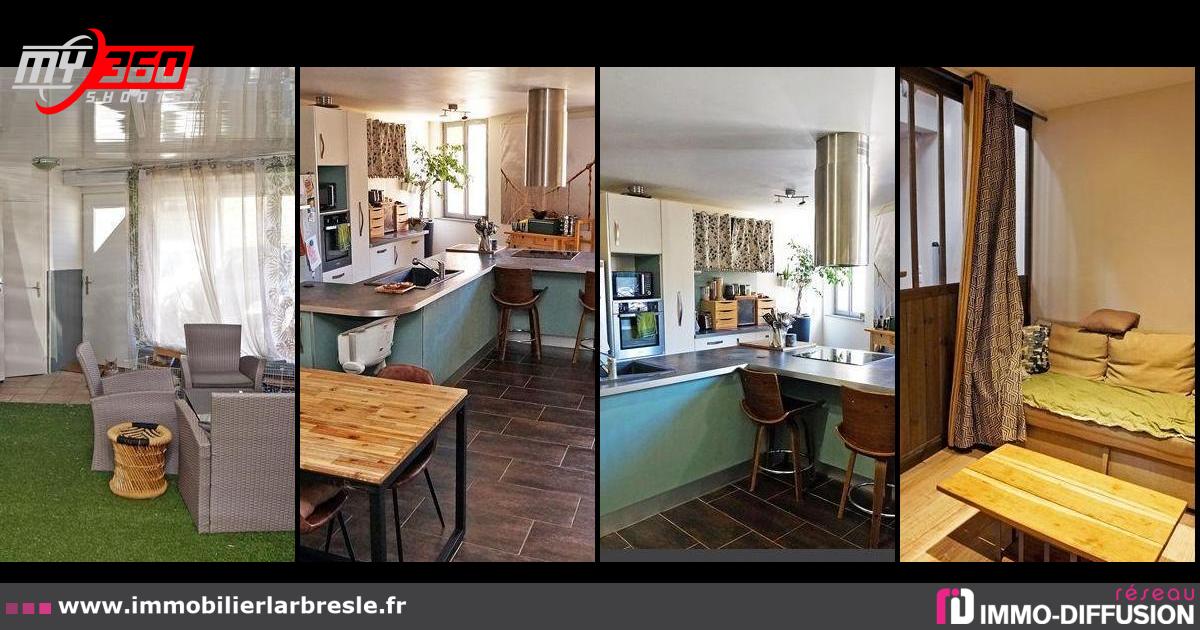 MAISON DE VILLE SAIN BEL ( 69) 236000 EUROS FICHE TC76391